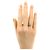 Anello Chaumet Liens Evidence in oro bianco 18K - vista 7