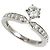 Anello Chaumet Joséphine Éclat Déternité in platino