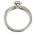 Anello Chaumet Joséphine Éclat Déternité in platino - vista 4