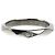 Anello fede Boucheron in platino e diamanti - vista 3