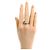 Bague alliance Boucheron en or blanc 18K et diamants - vue 6