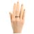 Boucheron 18K Pink Gold Quatre Clou de Paris Ring - Ansicht 7