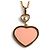 Collar Happy Heart Chopard en oro rosa 18K - vista 3