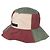 Ganni Colorblock Bucket Hat Braun Beige Grün - Ansicht 2