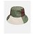 Ganni Colorblock Bucket Hat Braun Beige Grün - Ansicht 3