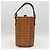 Fendi Zucca Korbtasche Braun Dunkelbraun - Ansicht 3