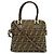 Borsa a tracolla Fendi Zucca Marrone