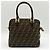 Borsa a tracolla Fendi Zucca Marrone - vista 3