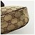 Borsa a tracolla Gucci in tela beige e marrone - vista 12