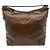 Borsa a tracolla Gucci in pelle bronzo - vista 2