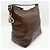 Borsa a tracolla Gucci in pelle bronzo - vista 4