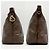 Borsa a tracolla Gucci in pelle bronzo - vista 5