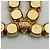 Chanel vergoldete Strass-Brosche Mehrfarben Golden - Ansicht 6
