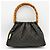 Gucci Bamboo Shoulder Tote Bag Schultertasche Schwarz Anthrazitgrau - Ansicht 3