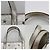 Borsa Tote 2-Way Bria N/S Jimmy Choo Argento - vista 9