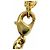 Collar Chanel G23A de metal con logo Coco, perlas eco y pedrería Dorado - vista 8