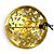 Chanel Vintage 95A Coco Mark Brosche Golden - Ansicht 3