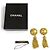 Orecchini Chanel Vintage 93A Coco Mark Lava Pearl D'oro - vista 2