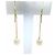 Autre Marque Orecchini a goccia Tiffany & Co. Elsa Peretti Pearl by the Yard D'oro - vista 4