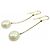 Autre Marque Orecchini a goccia Tiffany & Co. Elsa Peretti Pearl by the Yard D'oro - vista 5