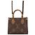 Louis Vuitton Brown Monogram Reverse OnTheGo BB Marrom
