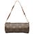 Louis Vuitton Brown Monogram Papillon Pochette Marrone