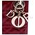 Autre Marque Dior Red Mini Patent Cannage Lady Dior Rosso Bordò - vista 5