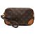 Louis Vuitton Brown Monogram Marly Dragonne PM Castaño