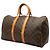 Louis Vuitton Brown Monogram Keepall 45 Braun - Ansicht 2