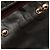 Chanel Black Small Chevron Lambskin Envelope Flap Negro - vista 6