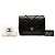 Chanel Black Small Chevron Lambskin Envelope Flap Negro - vista 8