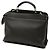 Borsa Fendi Peekaboo Iconic Essential Mini in pelle nera Nero - vista 2