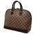 Louis Vuitton Brown Damier Ebene Alma PM Braun - Ansicht 2