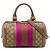 Borsa Boston Gucci Beige Small GG Canvas Web Joy