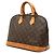 Louis Vuitton Brown Monogram Alma PM Braun - Ansicht 2