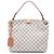 Louis Vuitton White Damier Azur Graceful PM Weiß