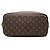 Louis Vuitton Brown Monogram Neverfull MM Castaño - vista 3