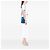 Borsa secchiello Miu Miu in pelle blu - vista 5