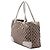 Borsa Tote Gucci Beige GG Canvas Web Princy - vista 2