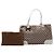 Borsa Tote Gucci Beige GG Canvas Web Princy - vista 7