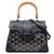 Goyard Black Mini Goyardine Saigon Souple Nero