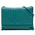 Knot Bottega Veneta Borsa a tracolla BV Fold in Nappa Intrecciato blu Medium Turchese