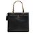 Borsa Tote Chanel Black CC Caviar Chain Turn Lock Nero