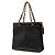 Borsa Tote Chanel Black CC Caviar Chain Turn Lock Nero - vista 2