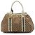 Gucci Beige GG Canvas Interlocking G Tote