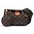 Louis Vuitton Brown Monogram Multi Pochette Accessoires Castaño