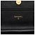 Wallet On Chain Chanel Cartera con cadena CC acolchada en piel caviar negra Negro - vista 5