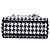 Autre Marque Dior White Mini Embroidered Canvas Houndstooth Lady D Lite Bianco - vista 3