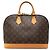 Louis Vuitton Brown Monogram Alma PM Marron