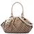Gucci Beige GG Canvas Sukey Satchel